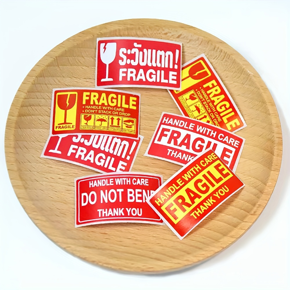 3 X 5" Fragile Handle With Care Thank You Label 500' Per Roll - Foto 11