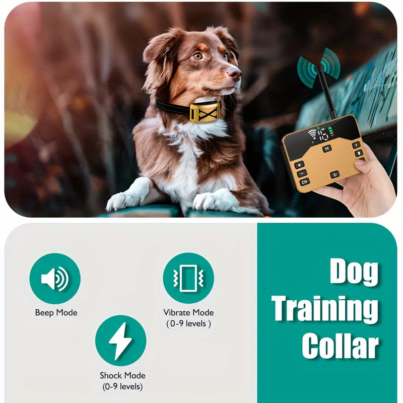 Wireless Dog Fence System Receiver Electronic Fence Dog Temu