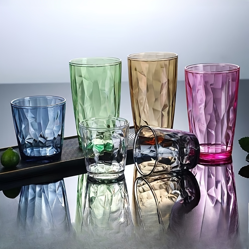 acrylic drinking glasses sold on Temu United States