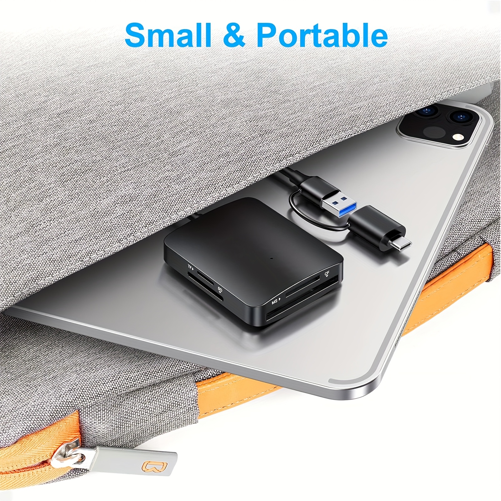 SD-kaartlezer, geheugenkaartlezer 4-in-1