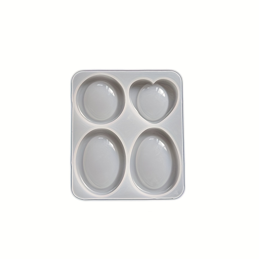 Image of Decompression Stone Diffuser Stone Silicone Mold / Handmade Thumb Worry Stone Epoxy Mold Mirror Silicone Resin Liquid Mold Resin Casting Molds