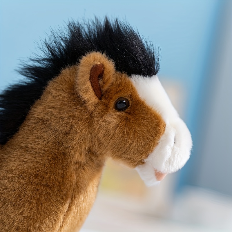 Paard Pluche, Simulatie Paard Knuffels Zacht Huggale Plushie
