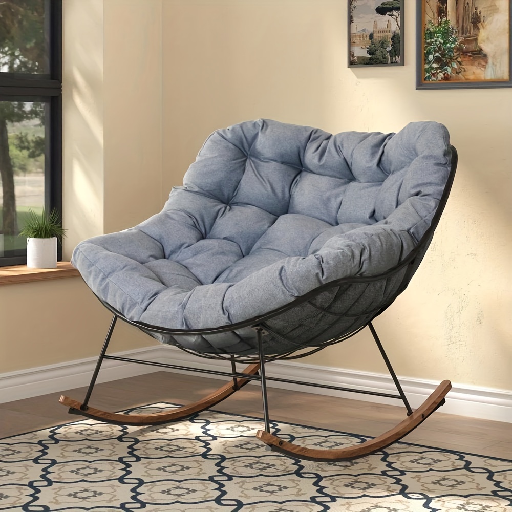 Outdoor Rocker Chair Double Papasan Chair JOYBASE Outdoor Indoor