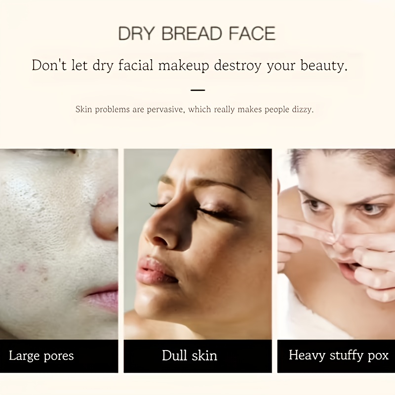 BB Cream Liquid Foundation+Brush Set Moisturizing Concealer Durable Face - Super Wearing, Long-Lasting Flawless Finish, Moisturizing & Isolating, Medium Coverage, Matte Finish for All Skin Types - Ideal Valentine's Day Gift for Women and Easter Gift