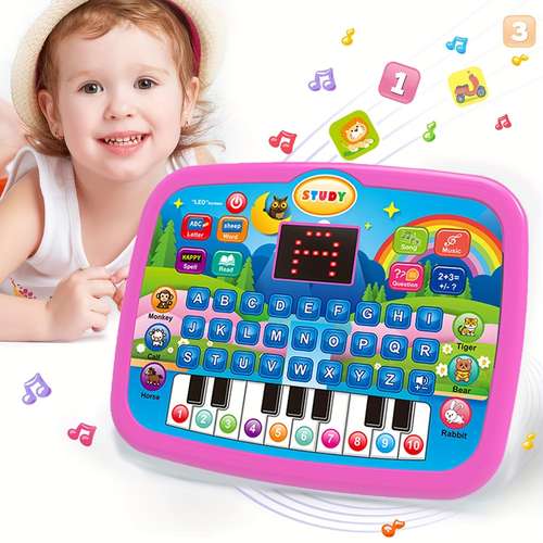 Kids Fun Learning Tablet – Early Educational Toy With English Activities For Toddlers