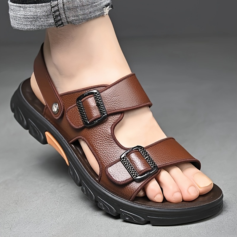mens casual sandals men's shoes Temu United Arab Emirates