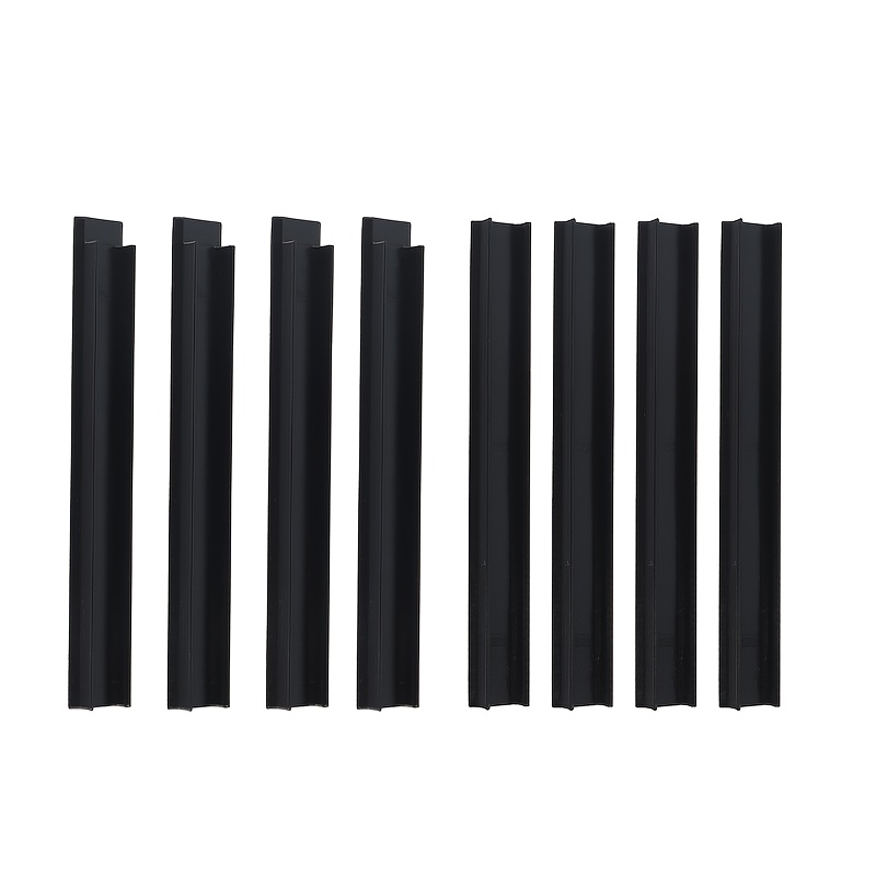 For Vw T7 Second-row Seat Track Covers - 8pcs Covers, Interior Upgrade Accessories, Very Stable After Installation, Made Of Durable Plastic.