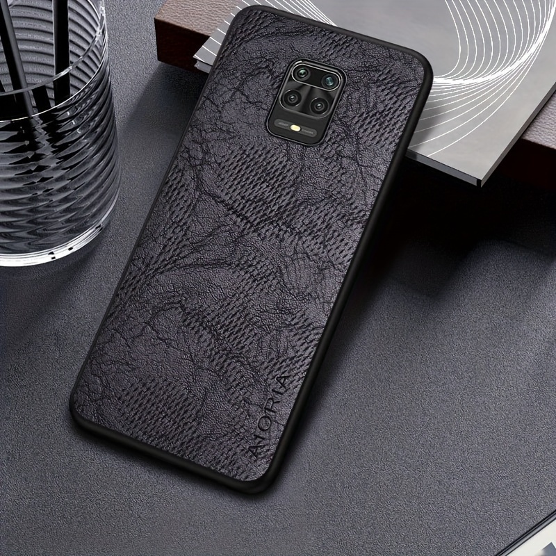 TEMU Custodia per telefono - Cover per Xiaomi Redmi Note 9 Pro 9S Stile Business Motivo Cover Posteriore per Redmi Note 9 Pro