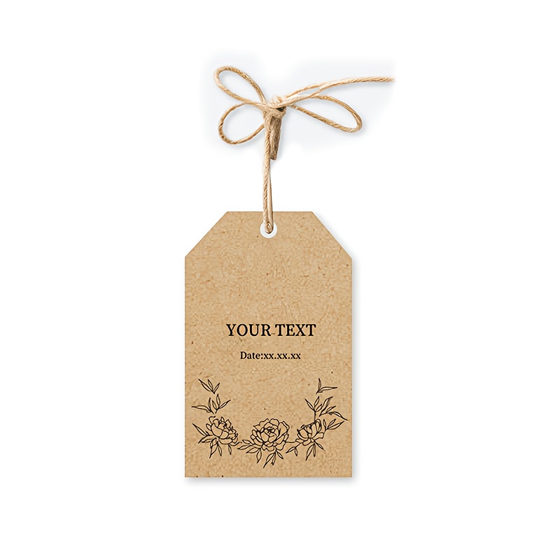TEMU Etichette personalizzate per bomboniere di matrimonio, baby shower, , testo personalizzato, biglietti di ringraziamento