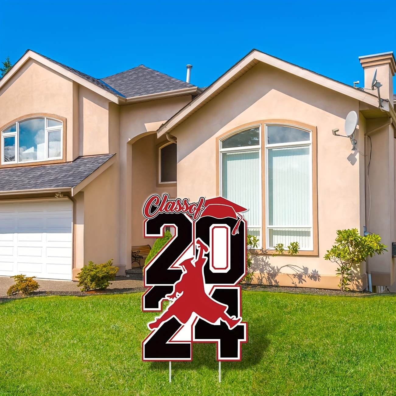 Class 2024 Sign Stakes Graduation Season Signs Garden Lawn - Temu Canada