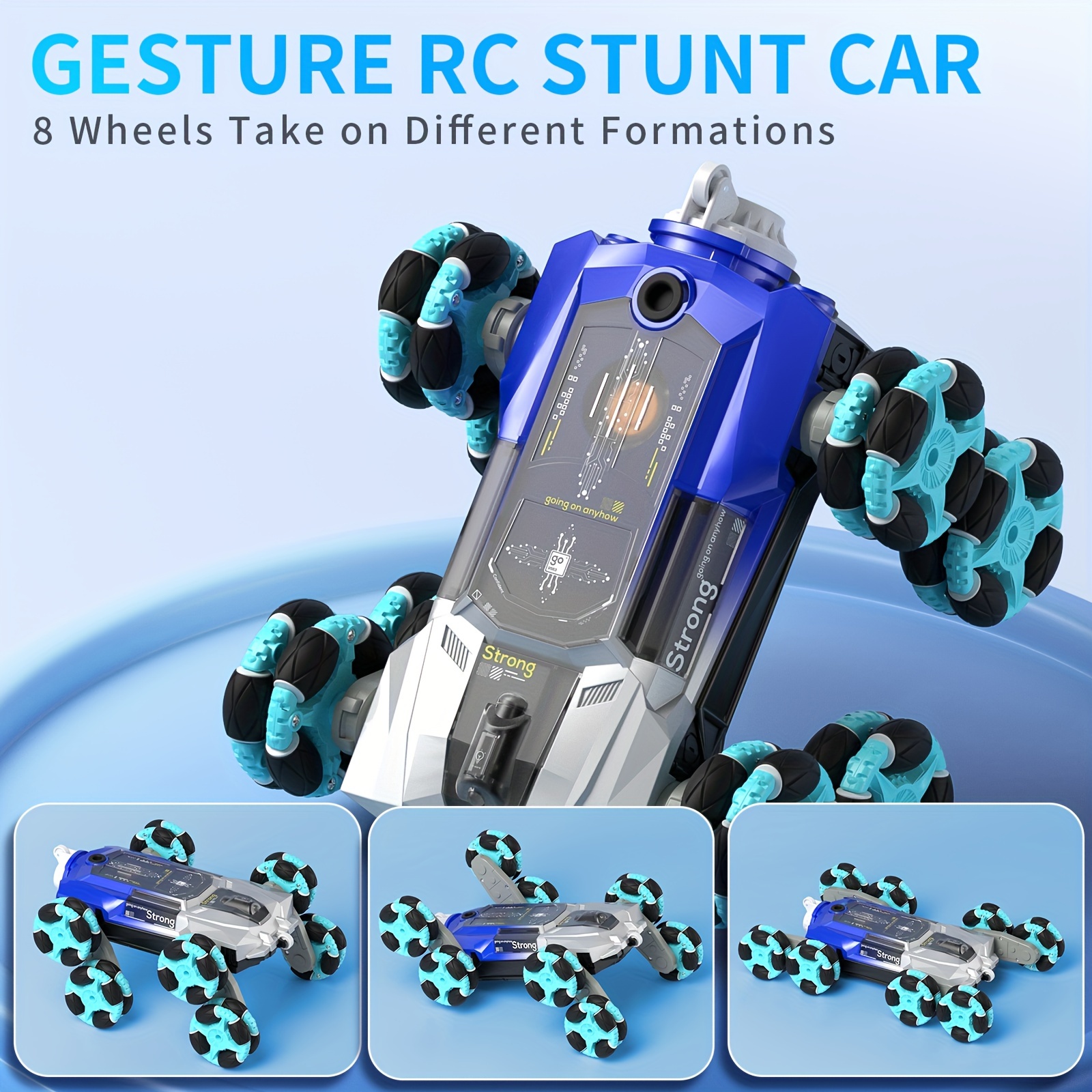 

Gesture Sensing Rc Car, 2.4ghz Rc Rock Climbing Vehicle, Toys For Kids 6-12 Years Coolest Best Gift Ideas For Boys For Christmas Birthday