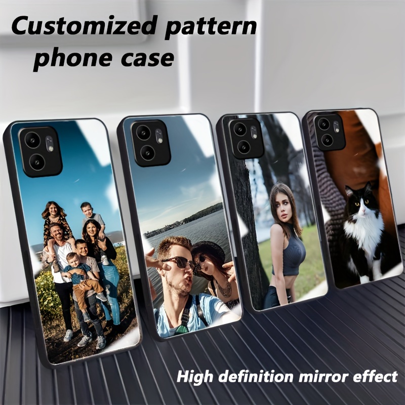 

Photo Pattern Customized Mobile Phone Case, Acrylic Mirror , High , Black , Suitable For Xiaomi A3/2/1/x/+