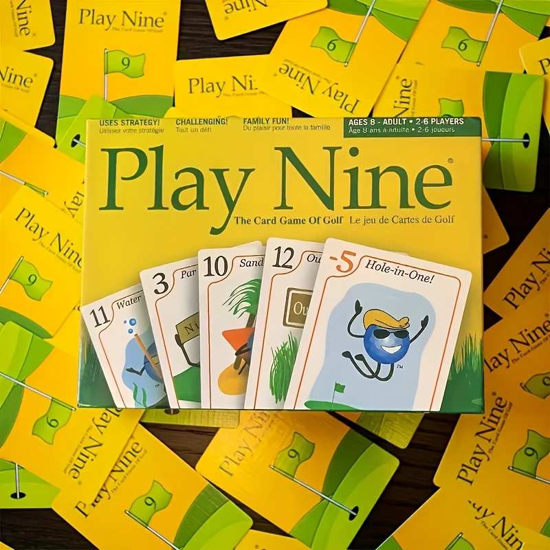 

: Family Game - Ideal For Parties & Couples, Includes Cards, 14+ | & Golf-themed, Skill Levels