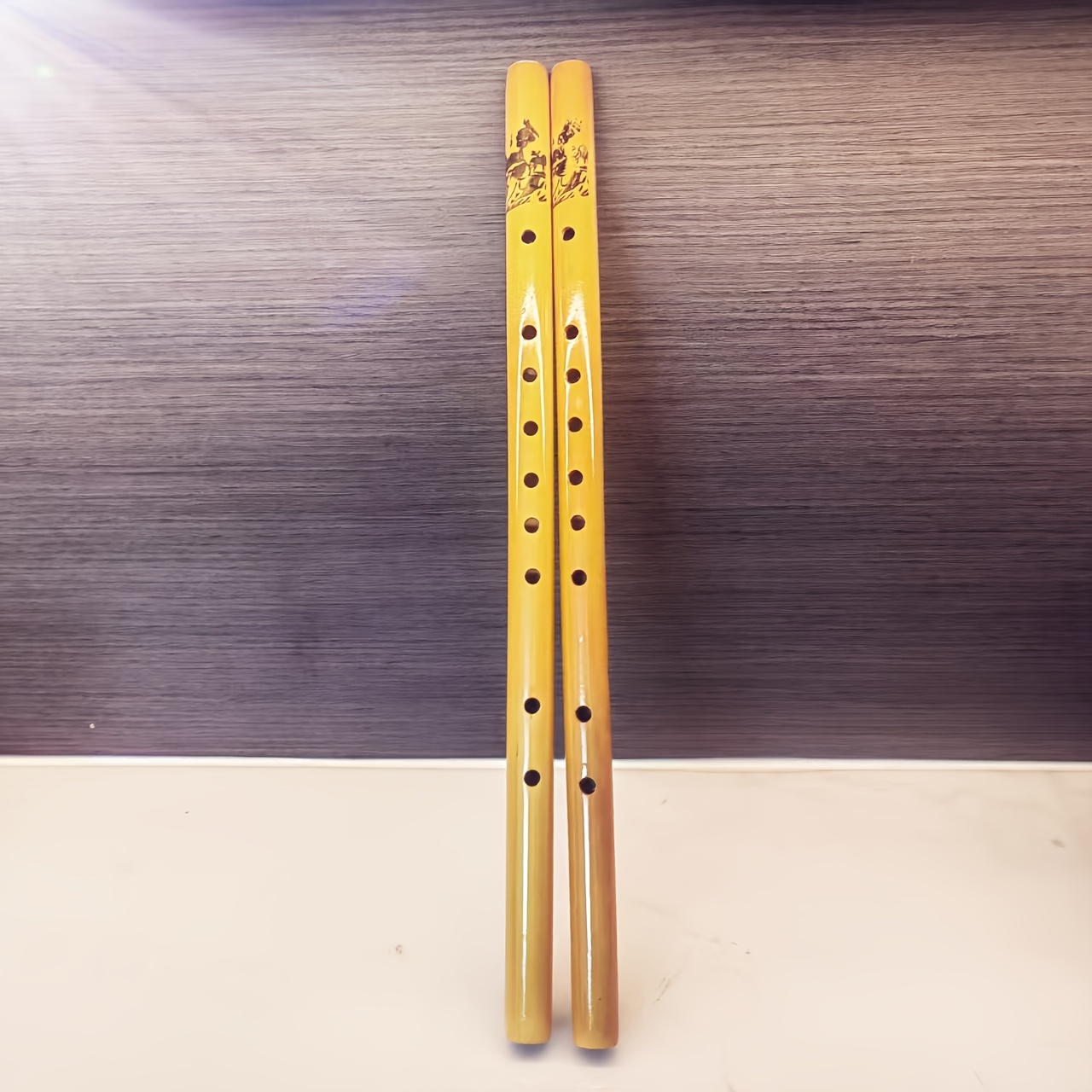 traditional chinese six hole vertical flute 43cm suitable for beginner to   players