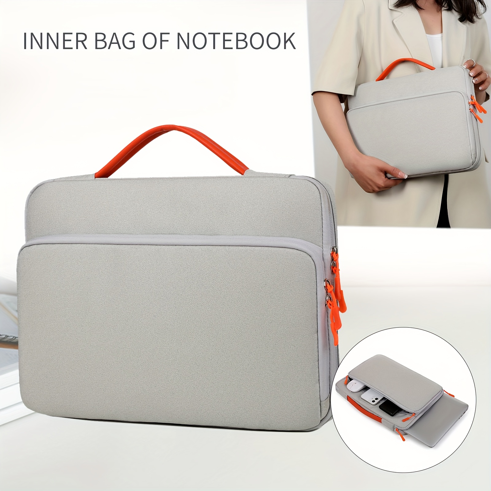 professional laptop backpack messenger bag with front pocket