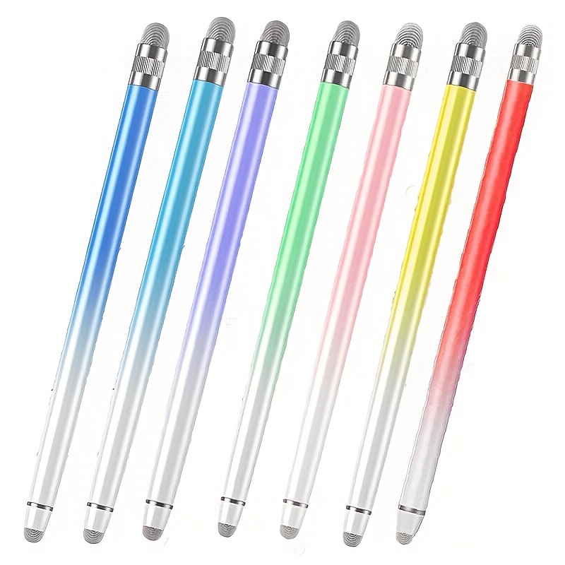 Image of Random -pack Universal Stylus Pens For Touch Screens, Fiber Tips, Compatible With /iphone/ipad/ios// Tablets And More (colorful)