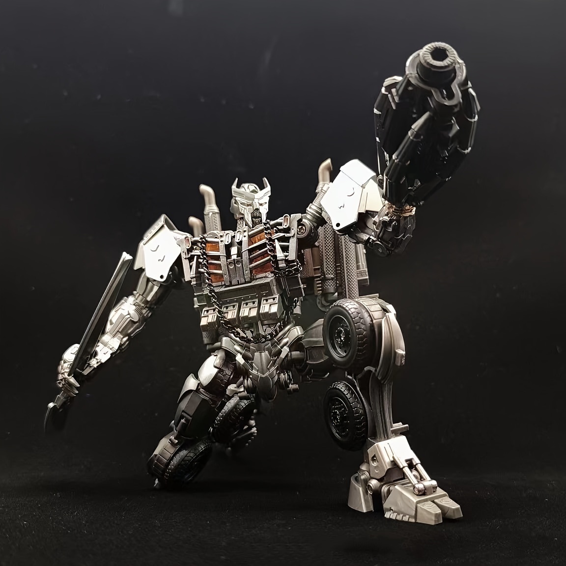 ABS Large Deformable Toy Action Figure Mechanical Robot Model, Challenging Assembly, Collectible Robot, Room Decoration, Collectible Model Decoration Gift