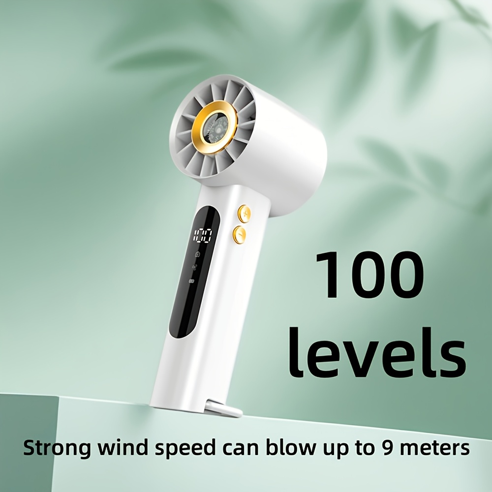 charging hurricane mini usb portable new fan 10m s   turbo 100 speed outdoor handheld high speed fan with compass for easy hiking and wilderness enthusiasts