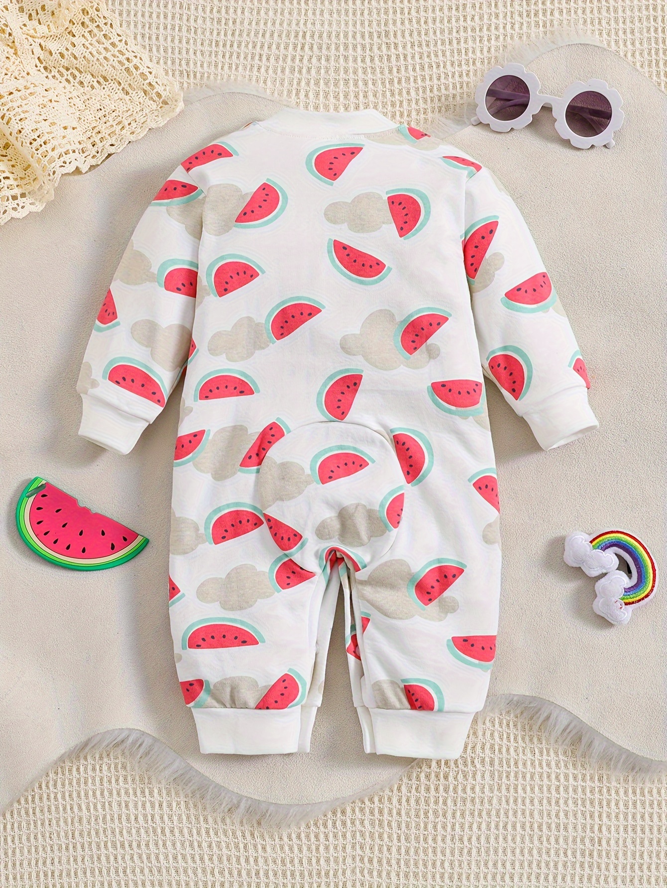 Watermelon best sale jumpsuit baby