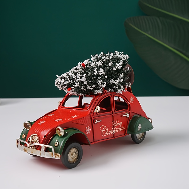Image of Christmas Decorations, Figurines, Miniature Cars, Replica Models, For Home Decor, Suitable For Living Rooms, , And Bedrooms