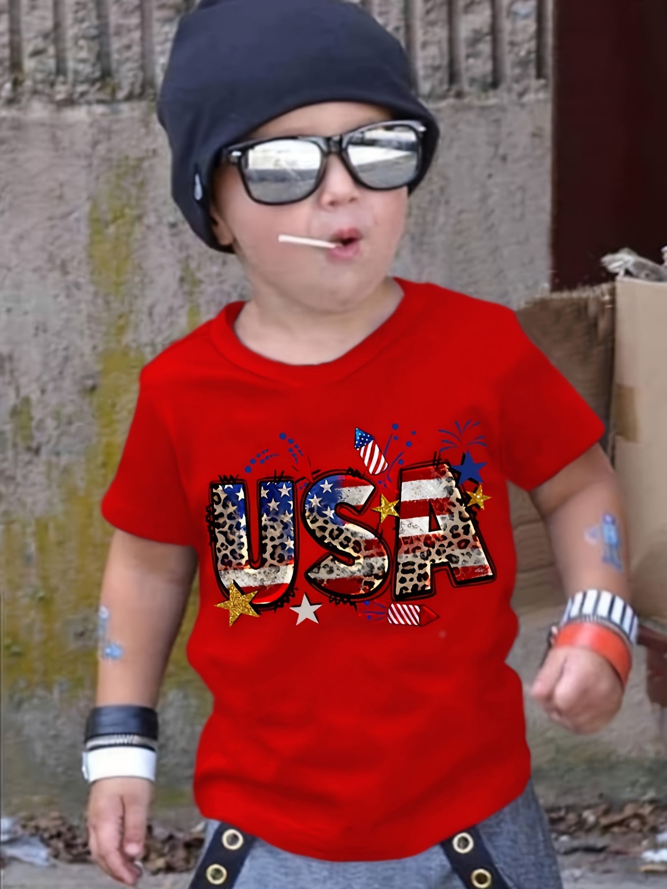 camiseta creativa niños día Temu Dominican Republic