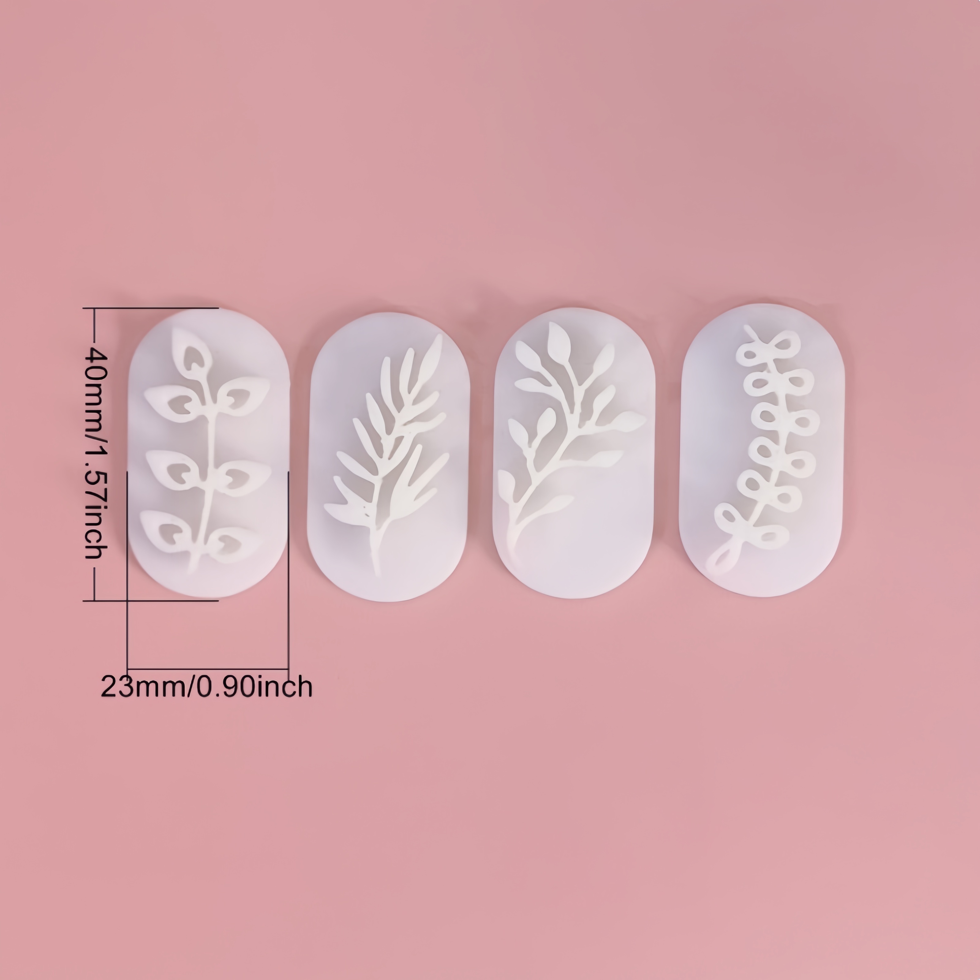 TEMU Leaves Clay Stamps - Clay For Polymer Clay Jewelry Making, Polymer Clay Stamps And Molds