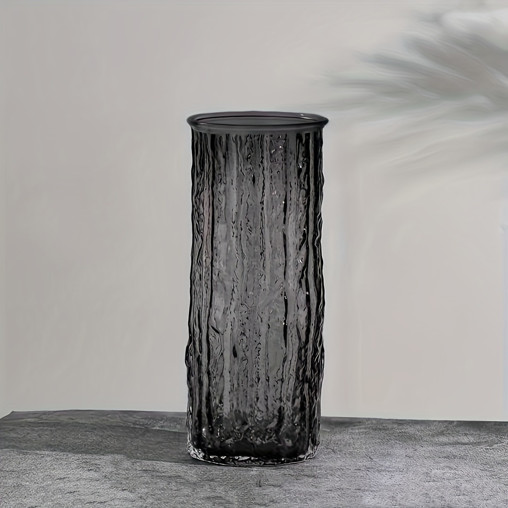 1pc Extreme Vase Vase Glass Transparent Flower Arrangement Rose Flower Living Room Dining Table Decoration Bottle