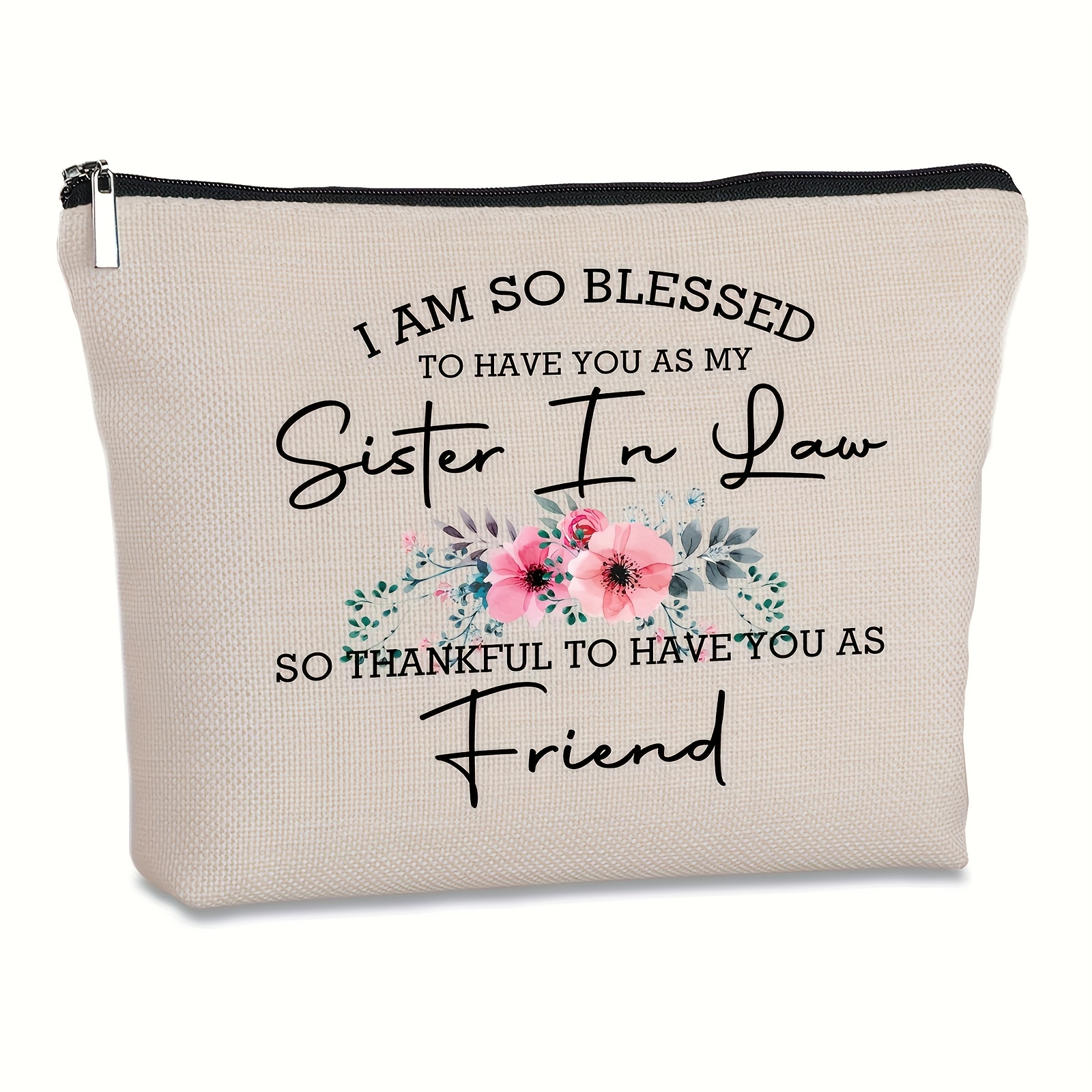 Sister-in-Law Gift Makeup Bag