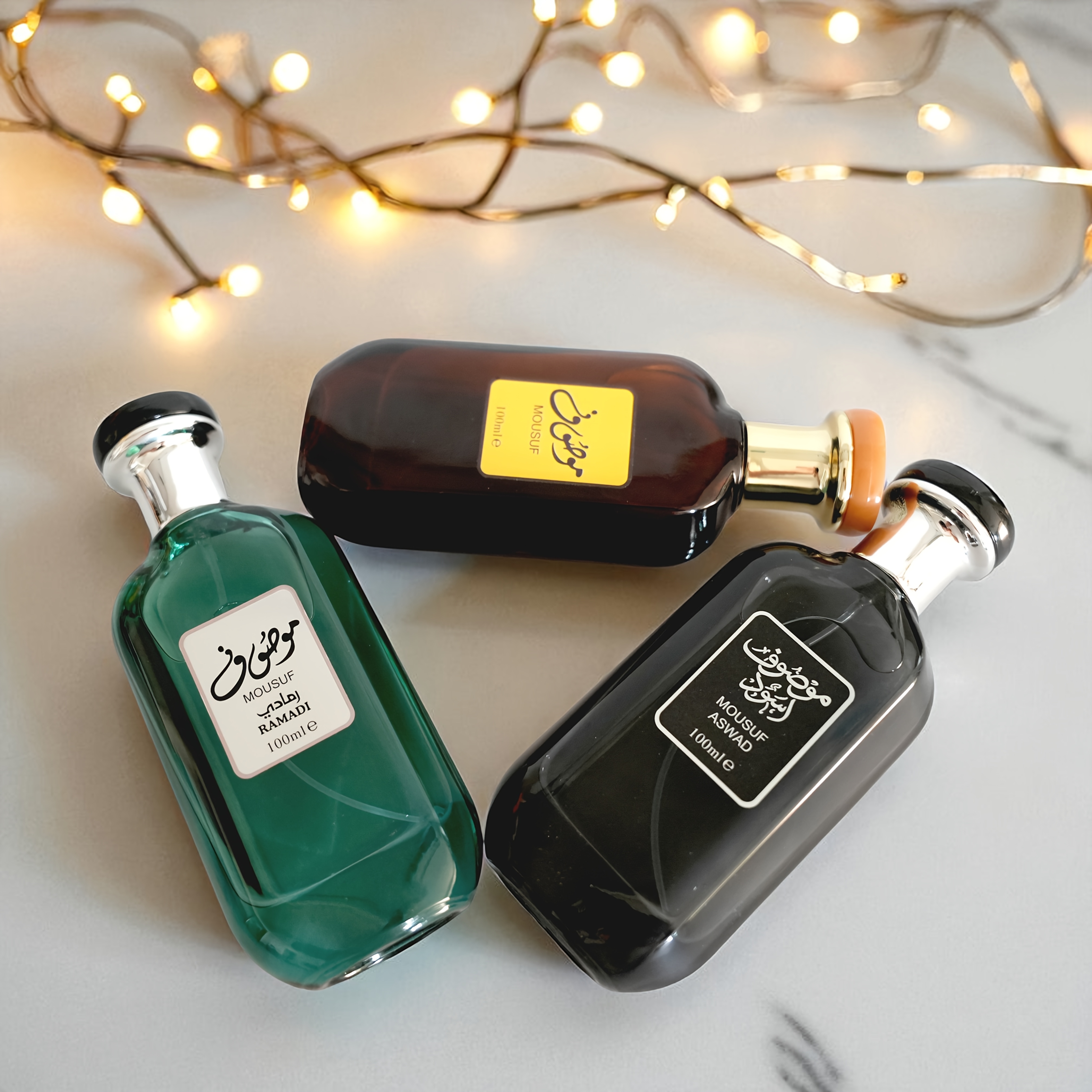 100ml/3.4fl.oz Parfum Luxe Arabe Dubaï - Fragrance Florale, Fruité et Boisée Longue Durée - Eau de Cologne Élégante pour Femmes & Hommes Jour/Nuit, Soirées, Rendez-vous, Gym - Cadeau Sophistiqué pour Couples en Bouteille Chic, Design Haut de Gamme, Qualité Supérieure, Unisexe