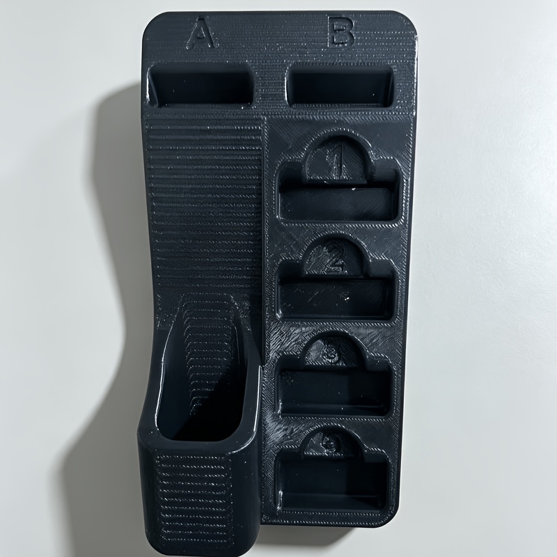 TEMU Wall-mounted Shaver Rack For , Wall-mounted Storage Bracket, Multifunctional Shelf, Bathroom Storage Accessory, Grooming Accessory, Bathroom