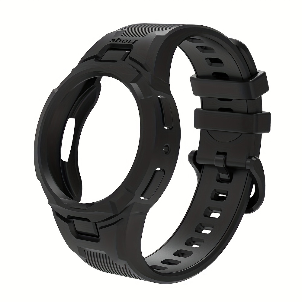 E-shop Kompatibel für for Samsung for Galaxy Watch 6/5/4 Smartwatch-Hülle + Armbänder 2-in-1 für for Galaxy 40mm & 44mm