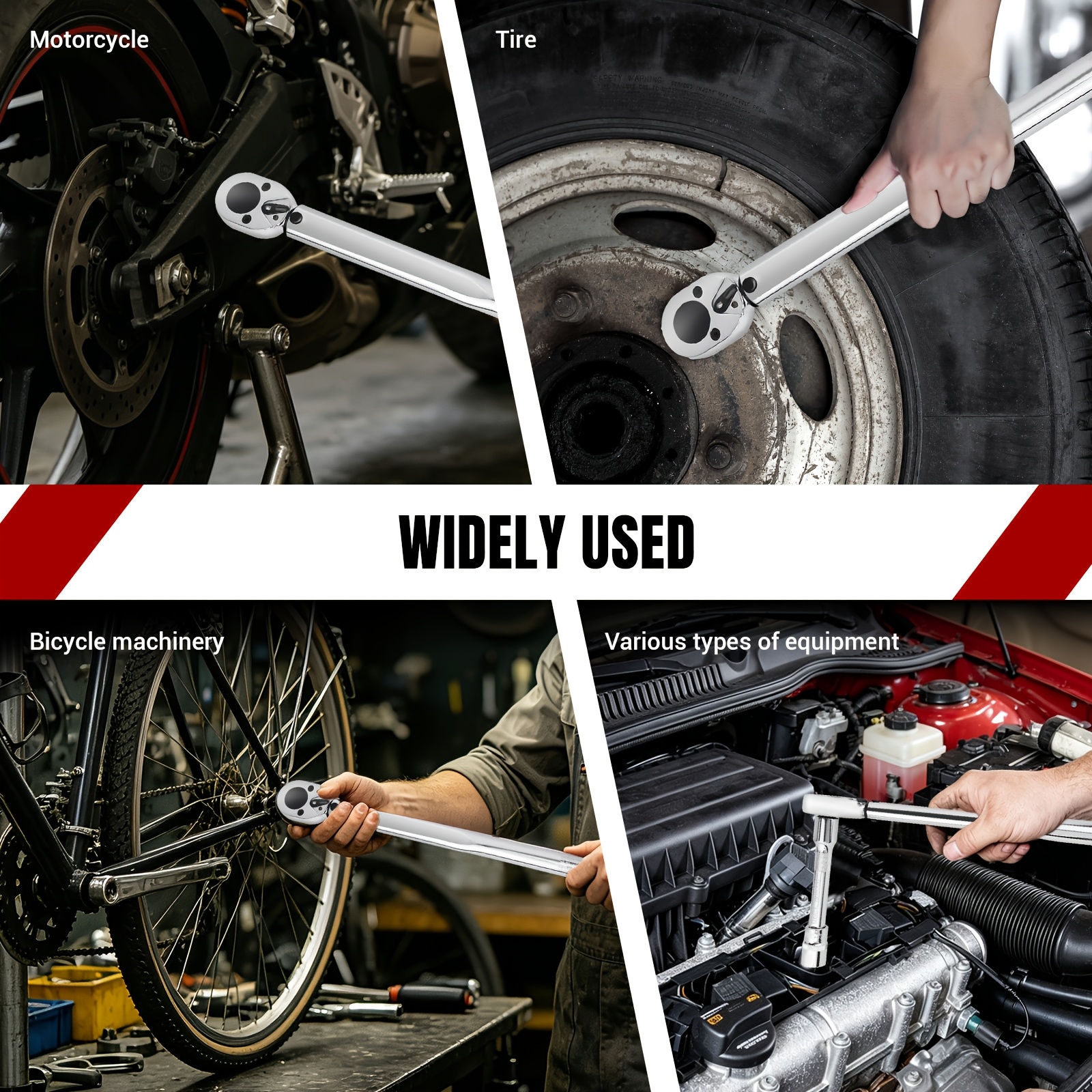 Drive Torque Wrench Precision Click Type Tool for Bikes