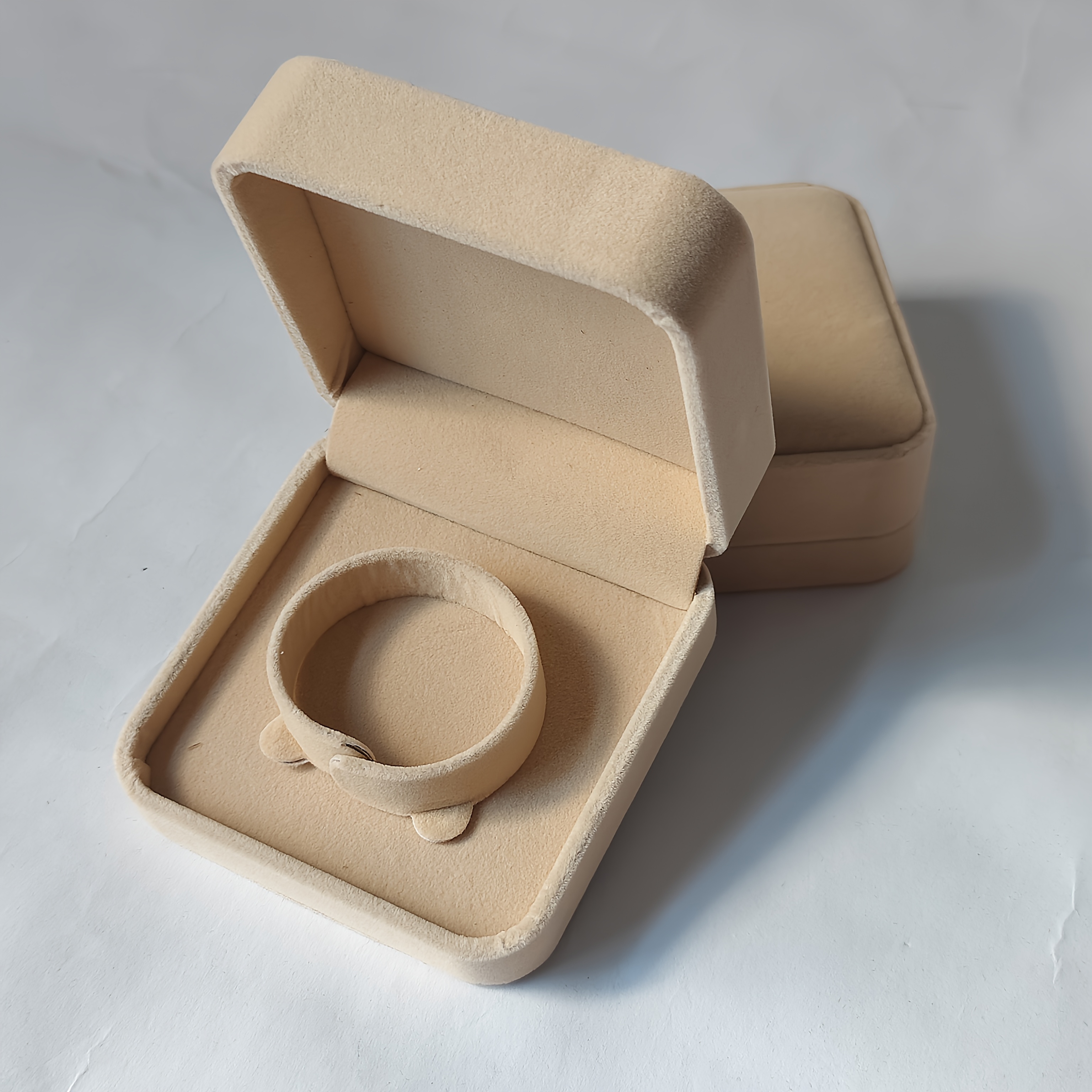 2/6/12pcs Velvet Bracelet Box Set, High-End Gift Packaging