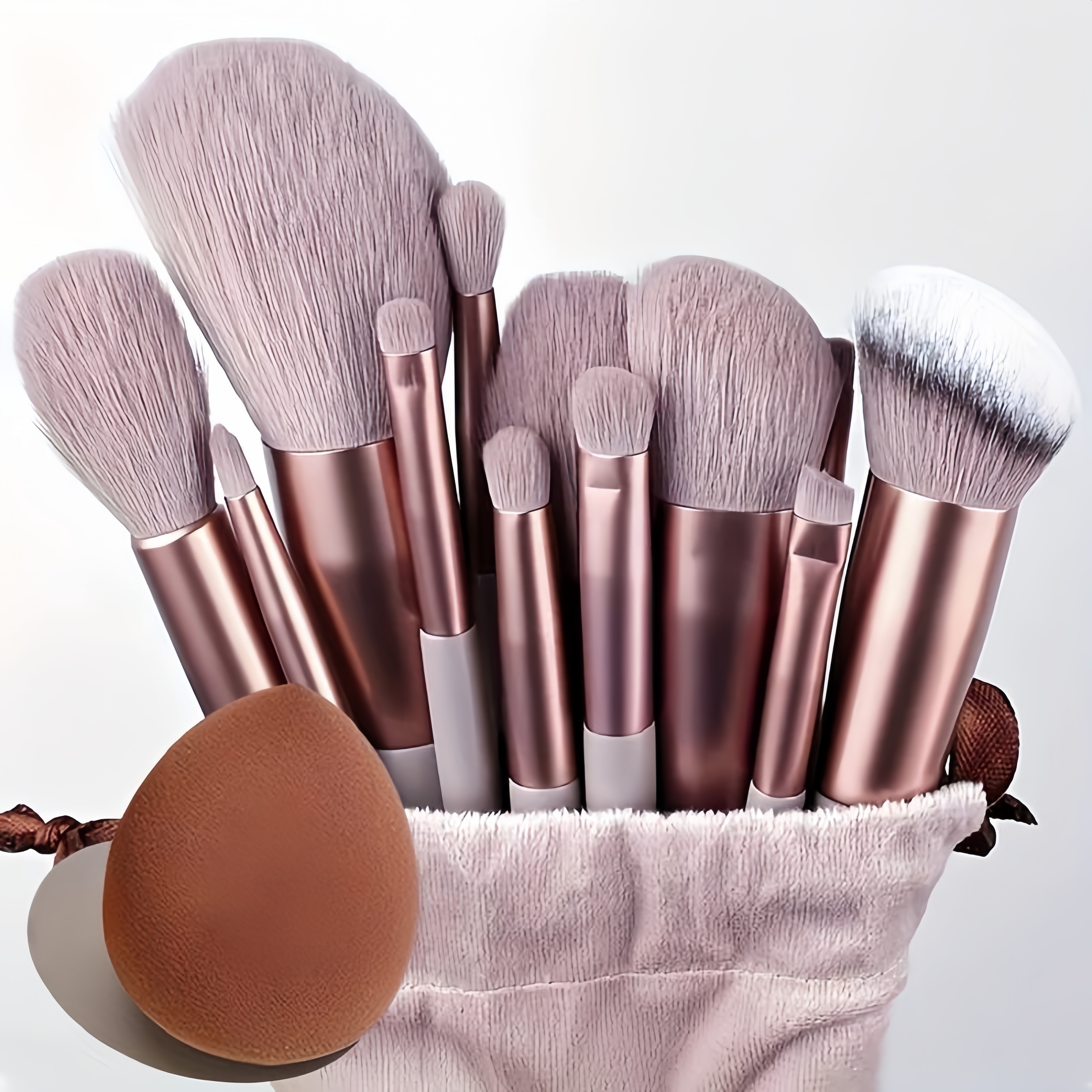 

Professional Makeup Brushes Set Bag Foundation Eyelash Eyebrow Eyeshadow Cosmetic Make Up Tool Makeup Brush Tool Set Christmas, Halloween, Thanksgiving Gifts