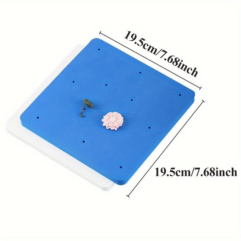 E-shop Pinke Universal-Hochleistungs-Fondant-Teigmatte für die manuelle Simulation von Blumenverzierungen, dünnen Lockenblüten und vielseitigen