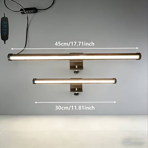 3 tone dimmable computer led screen desk lamp monitor screen fill eye protection table lamp gaming screen lighting lamp eye protection lamp reading lamp adjustable usb powered usb light usb gadget