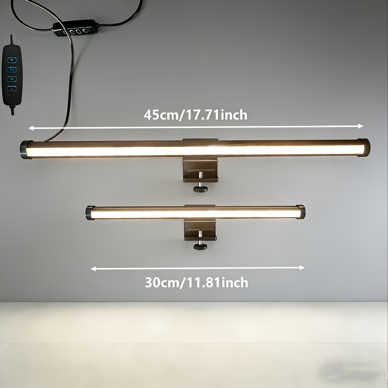 Three-Color Dimming Computer LED Screen Desk Lamp