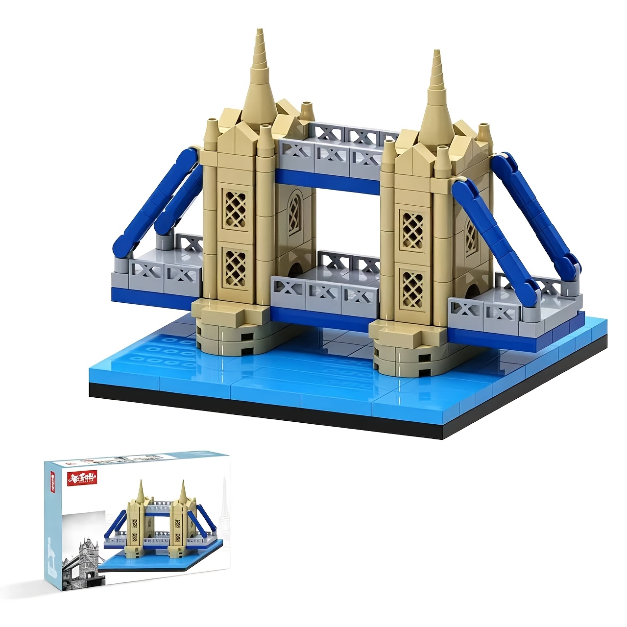 World Famous Architectural Building Blocks, Creative Gift