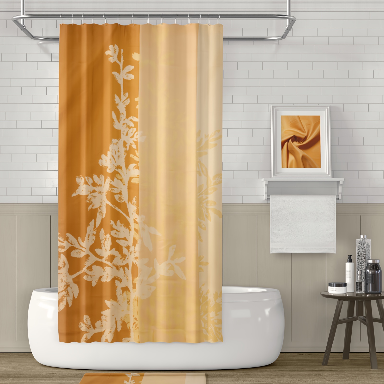 Tende Da Doccia Tenda Da Bagno In Poliestere Antimuffa Impermeabile Moderna  Parete Divisoria Vasca Da Bagno Con Stampa Geometrica Con Ganci Decorazioni  La Casa Da 16,95 €