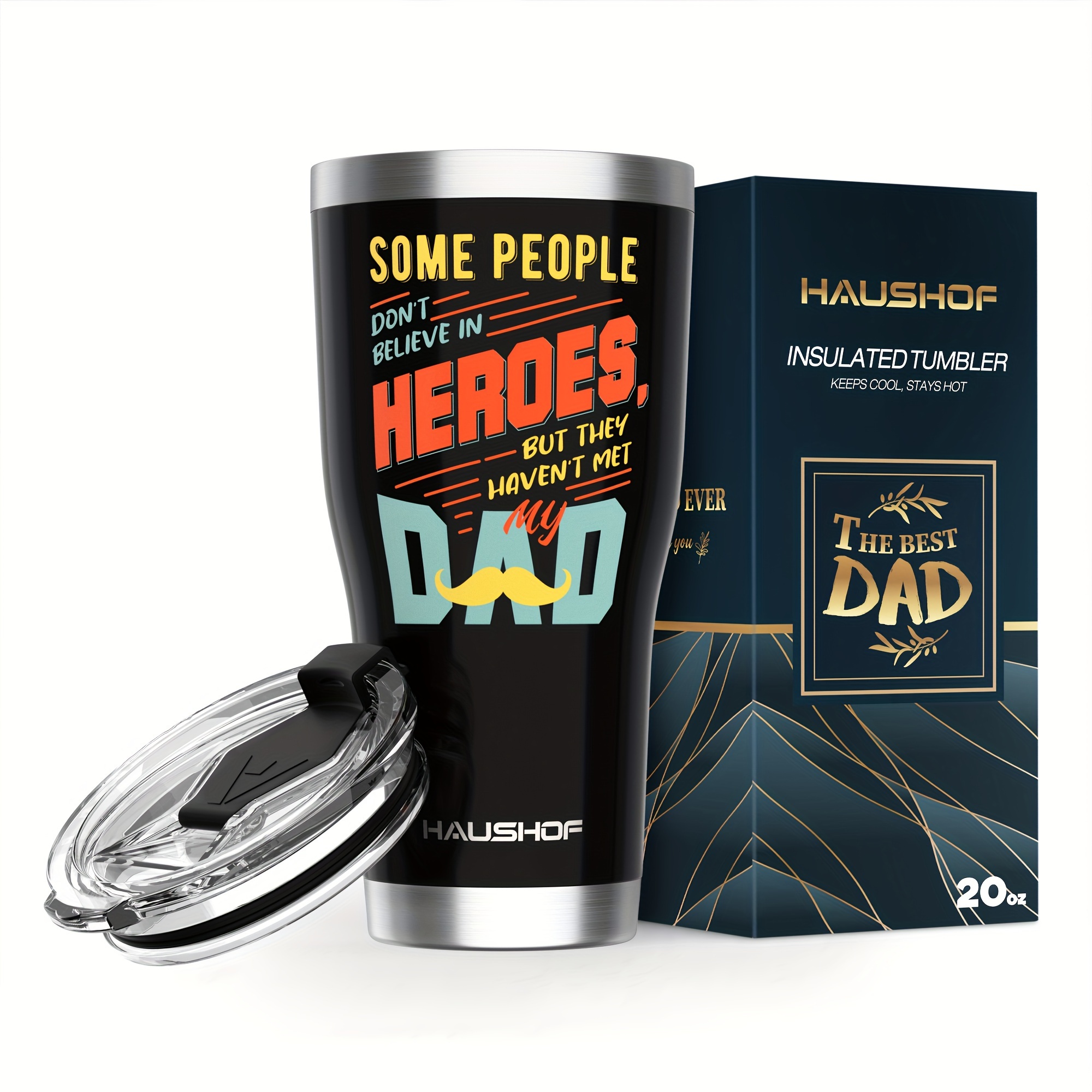 

Dad 20oz Steel - For , Husband, Men , Son, -