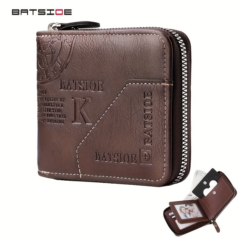 

1pc Pu Wallet - , , - , , For Men