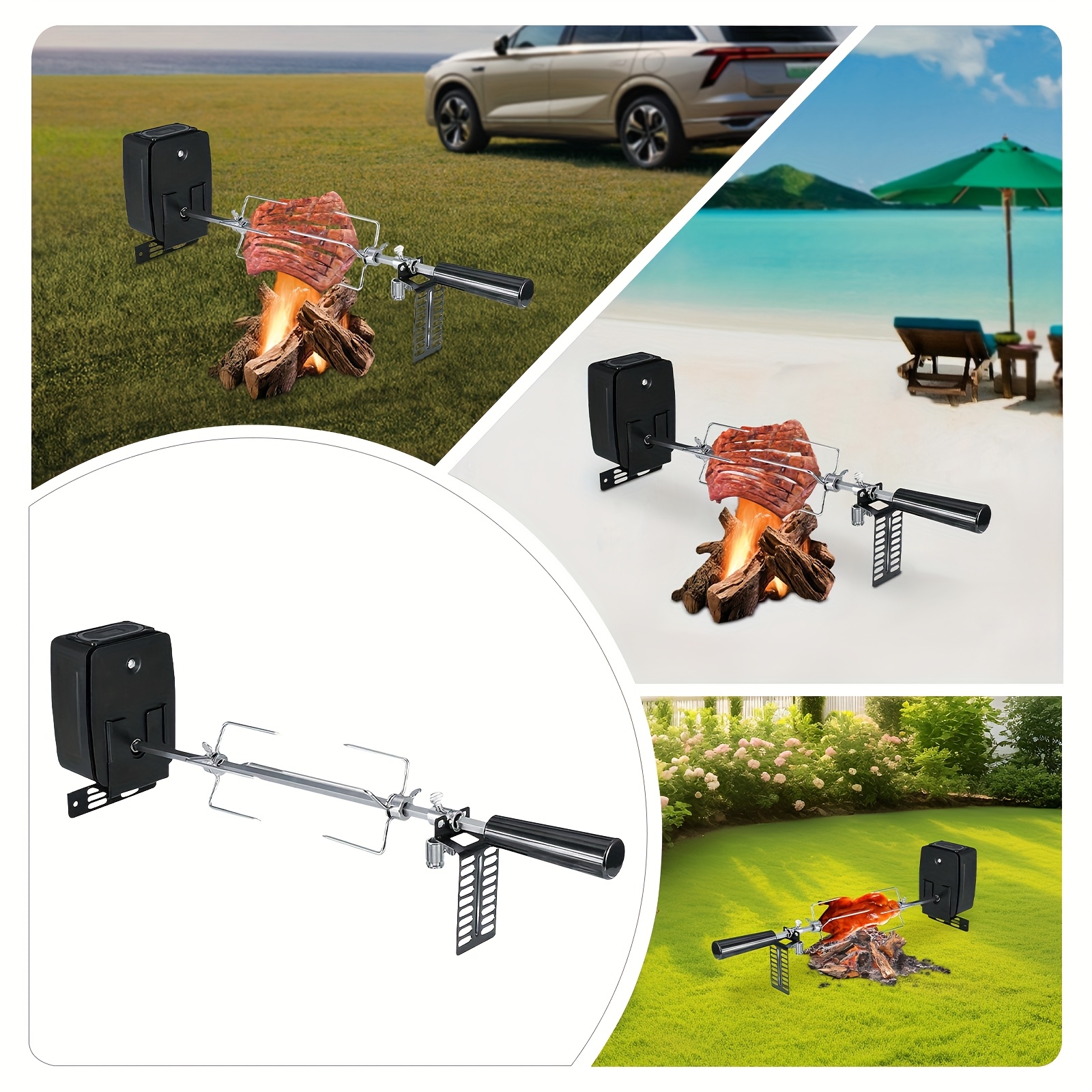 Rotisserie Kit Rotisserie Motors For Grills Battery Powered