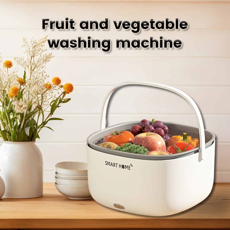 

Fruit And Vegetable Purifier, Fruit And Vegetable Machine, Household Fruit And Vegetable Multi-functional Washing Machine, Portable Automatic Washing Machine, Multi-functional Washing Basket