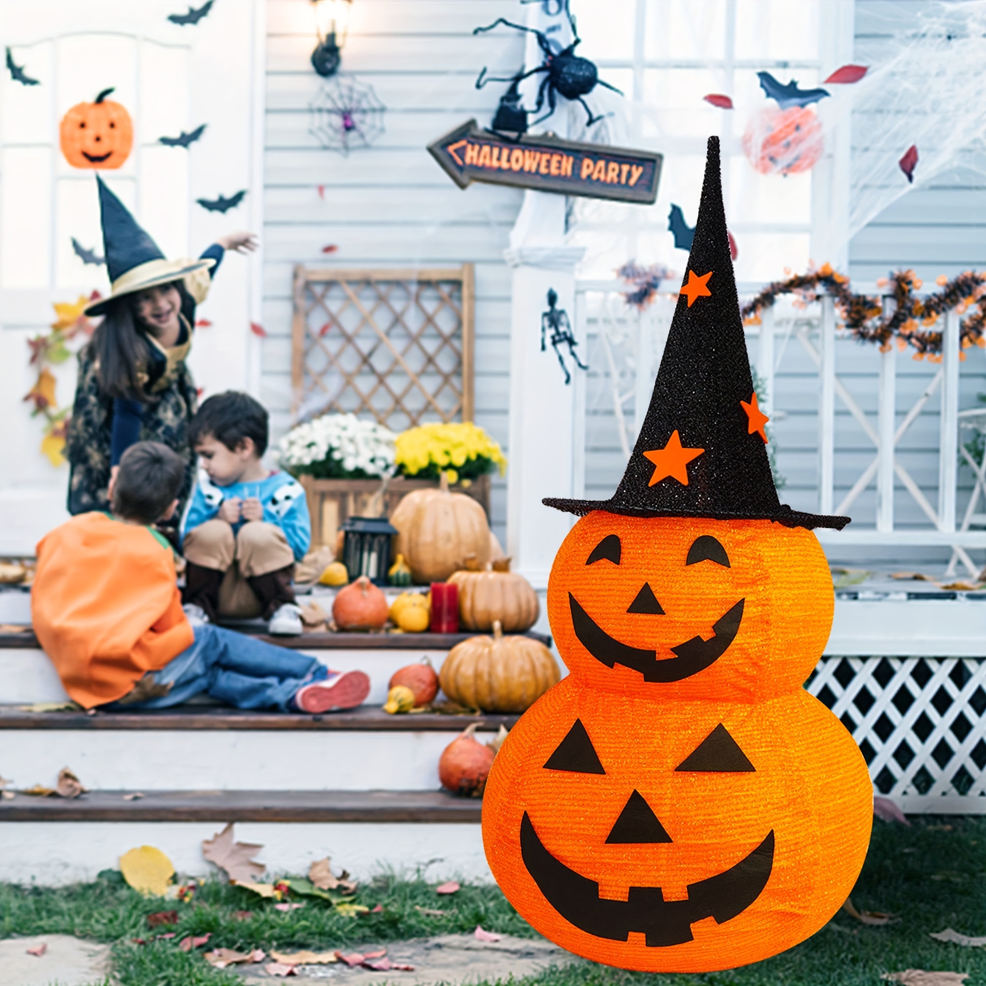 Store Led jack o lantern Halloween decor