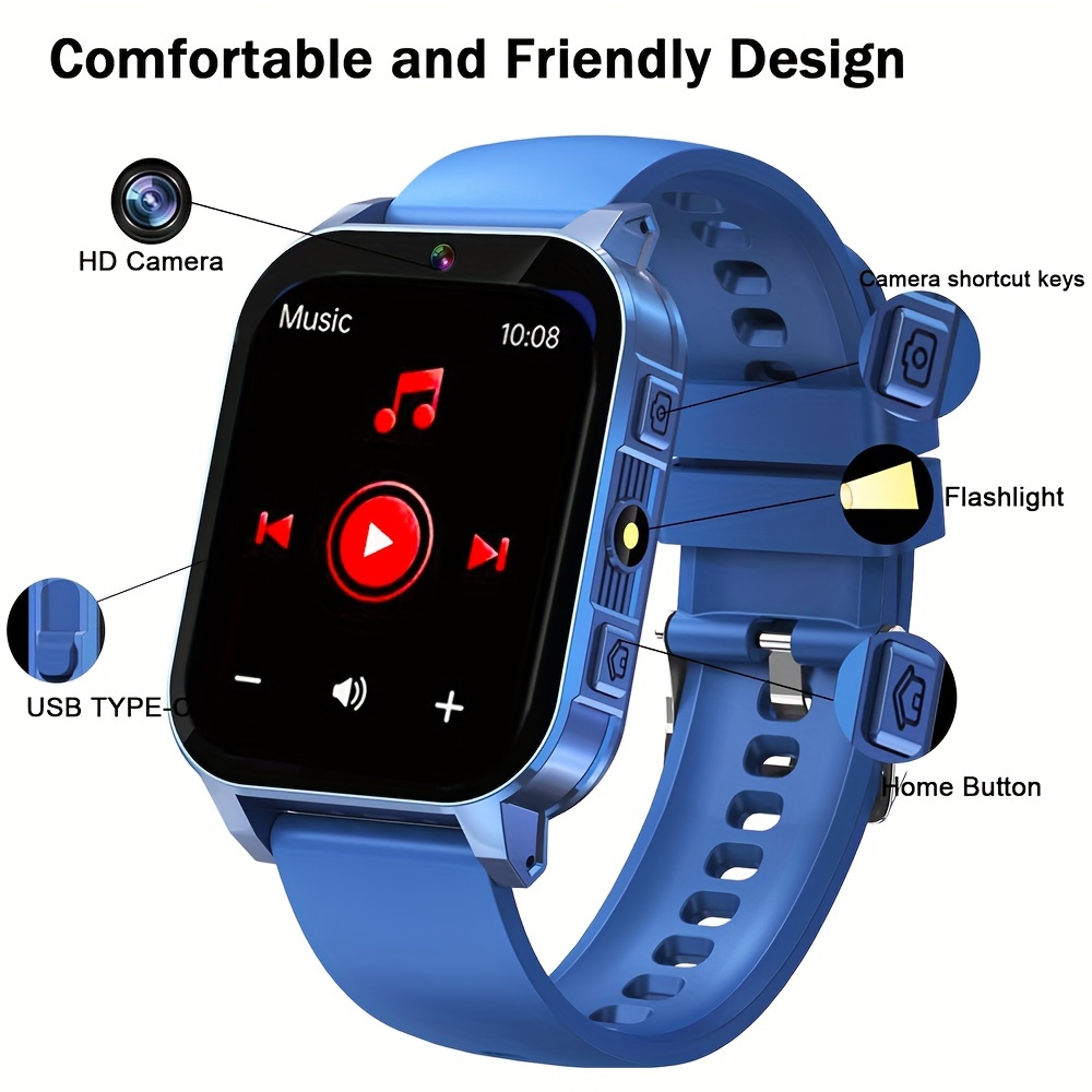 reloj deportivo para niños con 22 juegos, podómetro, reproducción