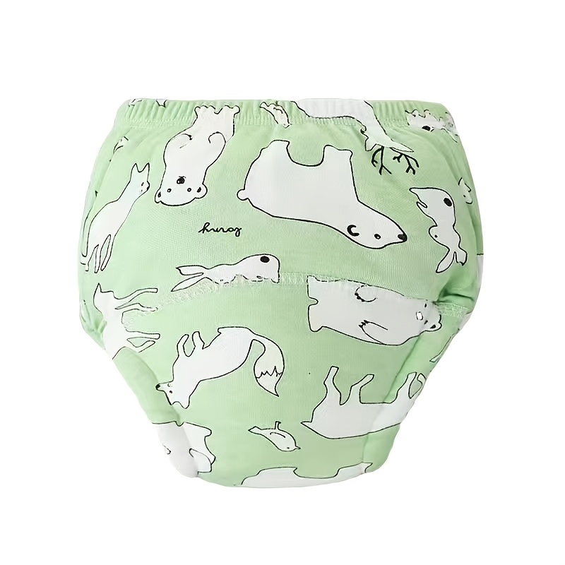 10 pack baby training pants washable toddler underwear with cute animal patterns comfortable knit fabric assorted colors ideal gift for infants details 6