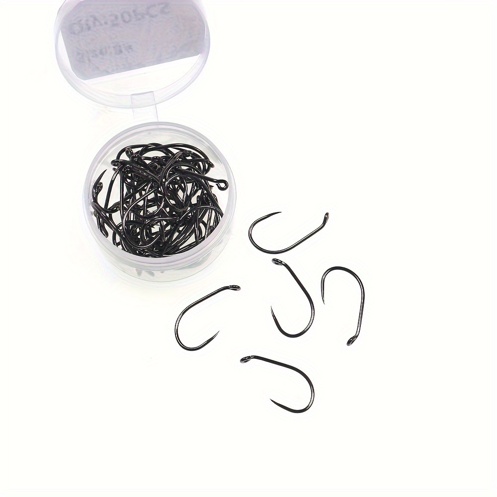 Carbon Steel Fly Tying Hooks Barbless Nymph Wet/egg Trout - Belgium