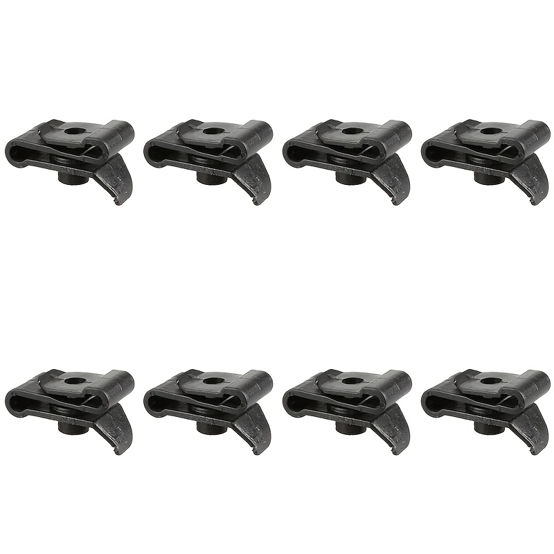 TEMU 8pcs Mudguard Liner Clips, Push-type Fasteners, Suitable For , Byd Vios, F3, F6, G3, S6, Yaris, Corolla, Camry And Other Models, Used For Fixing