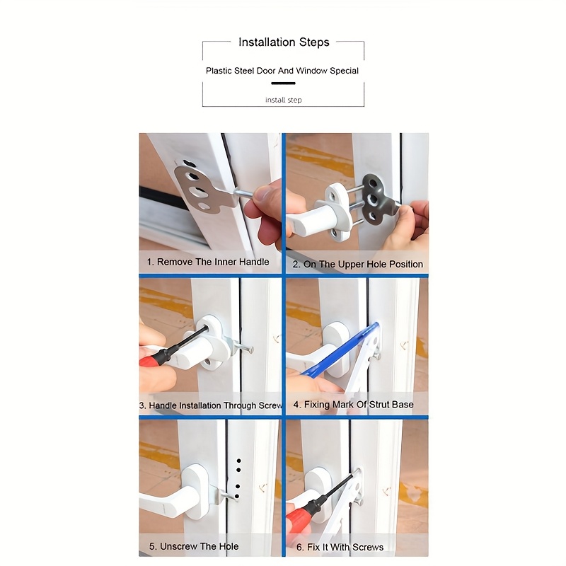 Mild Steel Door & Window Limit Wind Hook for Ventilation
