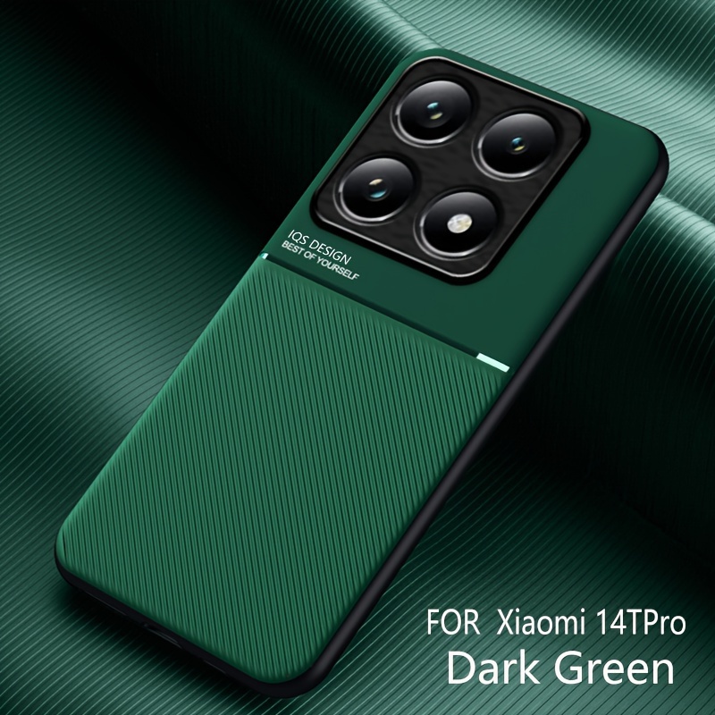 TEMU Suitable For Xiaomi 14t Phone Case 14tpro New Magnetic Protective Cover, All-inclusive Drop Resistance, Skin-friendly And , Anti-fingerprint,